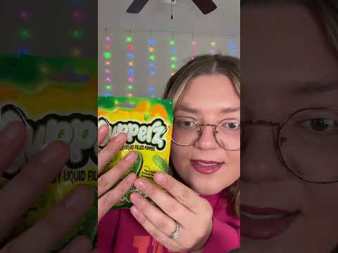 ASMR- Pickle Gummies 🥒 #asmr #gummysounds #asmrvideos #asmrtriggers #mouthsounds