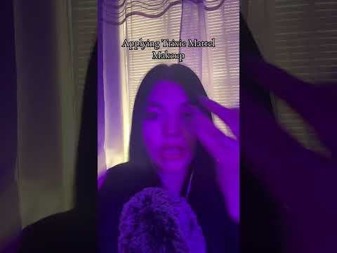 Applying Trixie Cosmetics Makeup to you #tingles #visualtingle #asmrtingles #relax #sleeptight