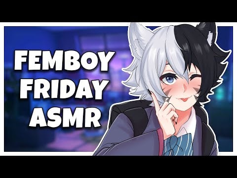 🤍 Live 3DIO ASMR | Femboy Friday ASMR Stream 🤍