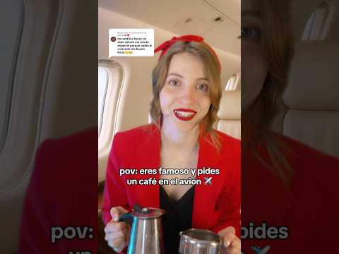⭐️POV: eres una Superestrella en el AVIÓN ✈️