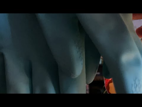 ASMR whispers, gloves, random triggers