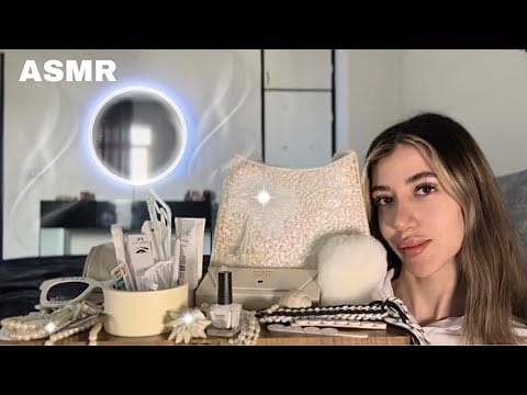 ASMR (white triggers)🤍 ای اس ام ار سفید (گپ و گفتگو خودمونی)