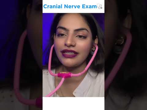 Cranial nerve exam roleplay #roleplay #sleepaid #viral
