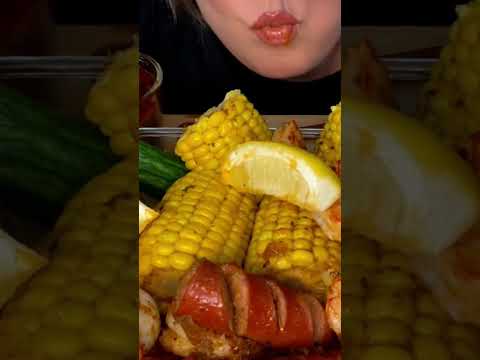 Seafood Boil Big Bite #shorts #asmr