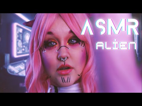 ASMR 👽 Curious Alien Measures You 📏 Sci Fi Roleplay (Personal Attention, Unintelligible Whispers)