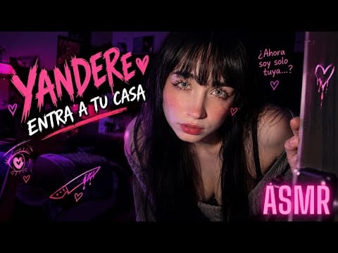 🔥 UNA YANDERE ESTÁ EN TU SILLÓN! 😳 | ASMR ROLEPLAY