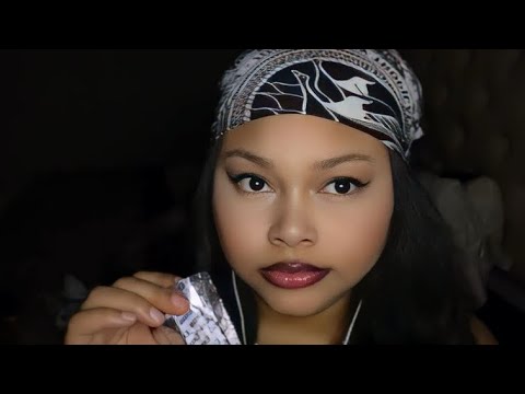 asmr| mouth sounds, gum chewing, no talking