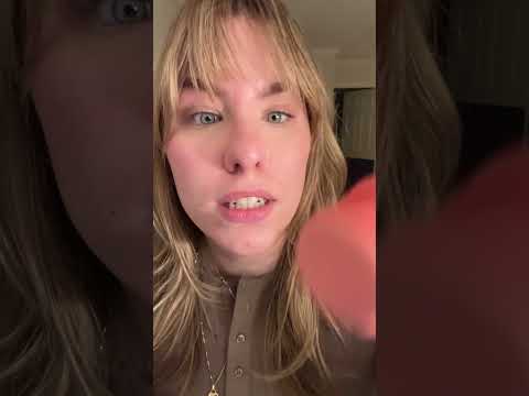 #asmr super fast makeup before you’re late for your uber