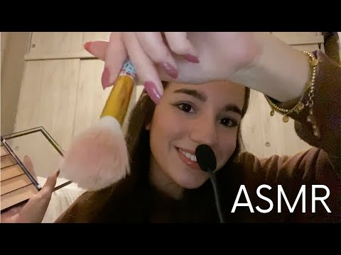 [ASMR] TE DOY LA BIENVENIDA MIENTRAS TE MAQUILLO :)