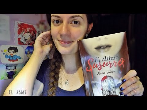 ♡ASMR español♡ SUSURROS relajantes, LIBRO♥, SONIDOS!!!