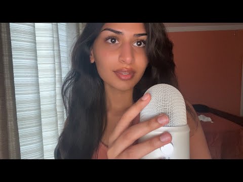 asmr close whispers ☁️  | up close breathy whispers, telling you about my trip to cali (pro-yapper)