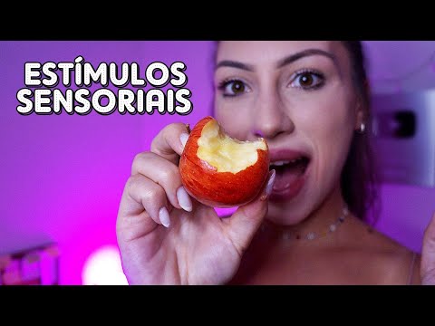 ASMR TERAPIA DO SONO: ESTIMULANDO SEUS 5 SENTIDOS para Dormir!