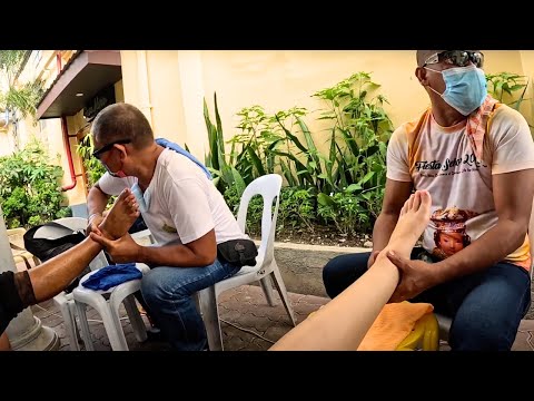 ESPLENDOROSO MASAJE DE PIES en FILIPINAS🦶