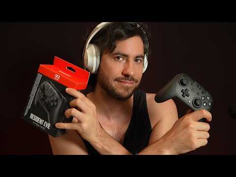 ASMR Découverte de la MANETTE COLLECTOR SWITCH 2 Resident Evil Requiem