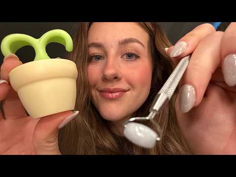 ASMR Your Face Needs a Little Reset 🌿 Face Massage, Pressure Points & Personal Attention