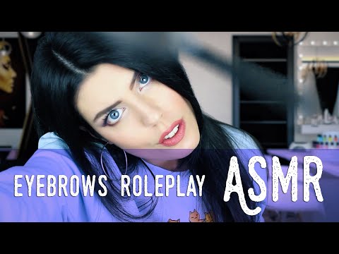 ASMR ita - 👁 TI FACCIO LE SOPRACCIGLIA • ROLEPLAY