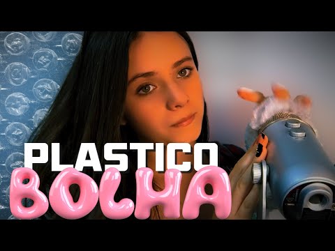 [ASMR] PLASTICO BOLHA é SATISFATÓRIO D+