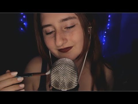 Positive Affirmations ASMR Mic Brushing