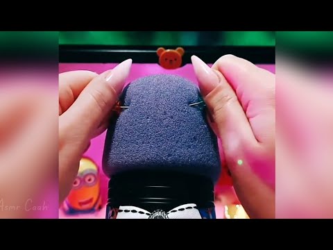 ASMR Formigamento com Arranhões na Esponja 💆🏻‍♀️