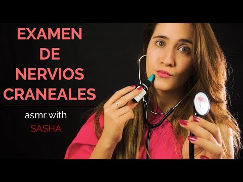 Un doctor? Examen de nervios craneales. Roleplay médico.  Asmr español