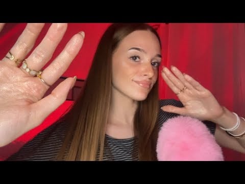 ASMR: BRUITS DE BOUCHE INTENSES ET VISUEL avec des PAILETTES💋👄✨(hand movements & mouth sounds) 