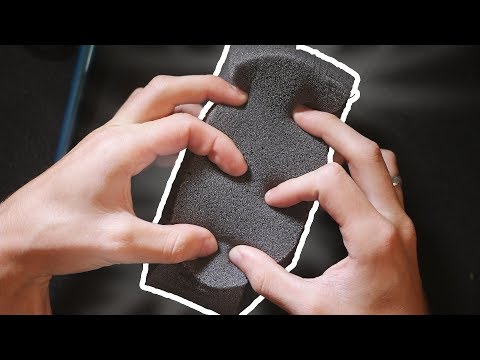 SuperClose Slovak whispering + foam recorder ASMR