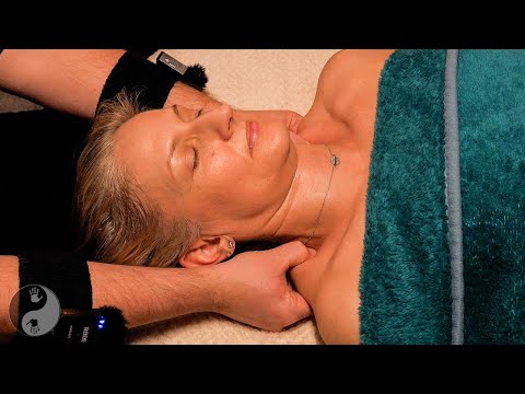 ASMR Head, Neck & Shoulder Massage to Release Pain!