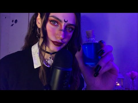 ASMR🌙 Bruja te Hechiza para Dormir 🔮 Roleplay Halloween 🎃