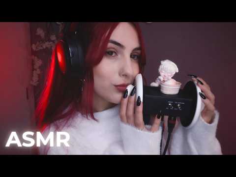 ASMR 3Dio Tingles ✨ Kisses, Soft Brush & Gentle Blowing