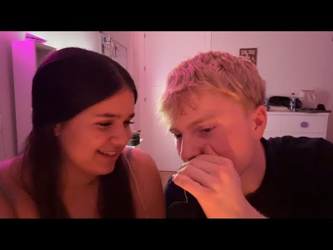 ASMR con mi novio alemán (intenta hablar en español) 