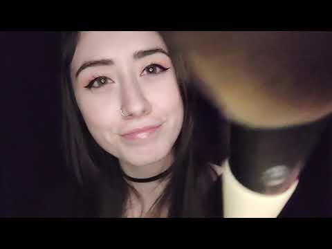 ASMR | Brushing and Massaging Your Face to Make You Sleepy 😴 [No Talking]