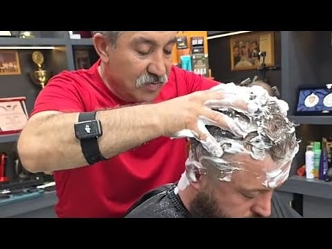 🔥 Ultimate Barber Experience | Haircut, Beard Grooming & Head Massage LIVE