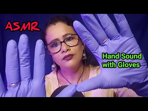 ASMR Hand Sounds with Gloves 🧤 😴 |ASMR Ghosal| asmr for sleep |