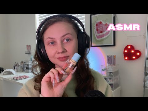 ASMR lip gloss collection (personal attention, pumping, tapping, whisper ramble)