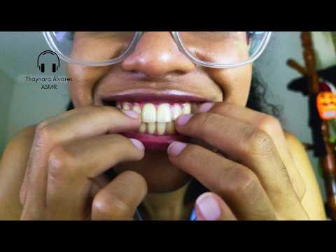 🦷 ASMR - Sons de Dentes e Sussurros Para Relaxar 😴✨