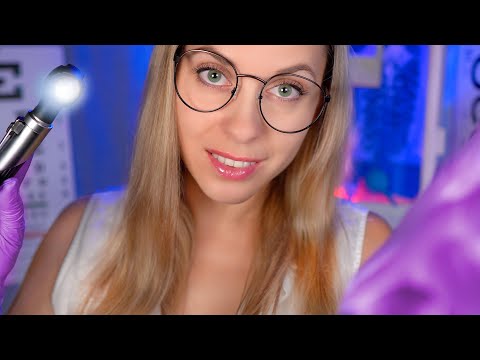 The MOST Realistic [ASMR] Cranial Nerve Exam For Deep Sleep and Ear Cleaning ROLEPLAY