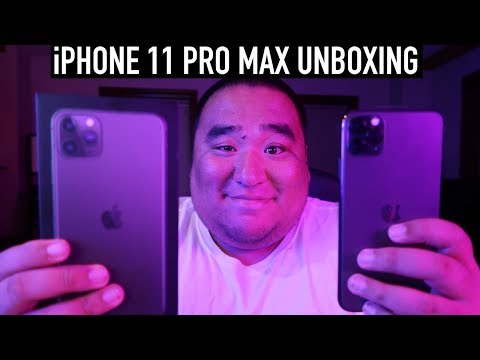 ASMR | iPhone 11 Pro Max Unboxing + Review 📱