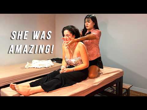 ASMR: She was Amazing! Full Body Barbershop Treatment, and Relaxing Massage