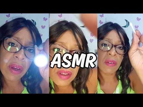 Te ajudando com sua dor de ouvido #asmr