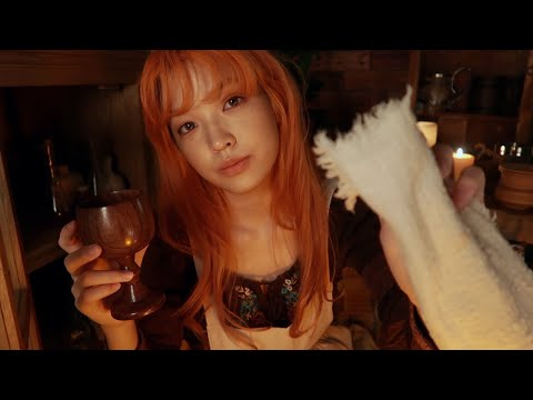 ASMR RP | Tending Your Wounds | Taking Care of You 🍲 {personal attention + layered sounds}