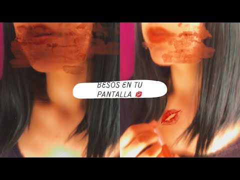 Besz0s en tu carita 💘 | M0outh Sounds | Andrea ASMR 🦋