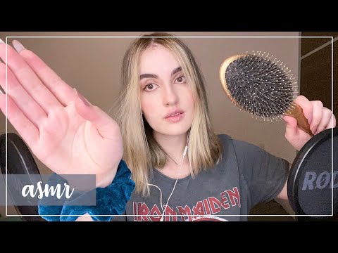 ASMR en español - DUERME mientras te PEINO + m0uth sounds