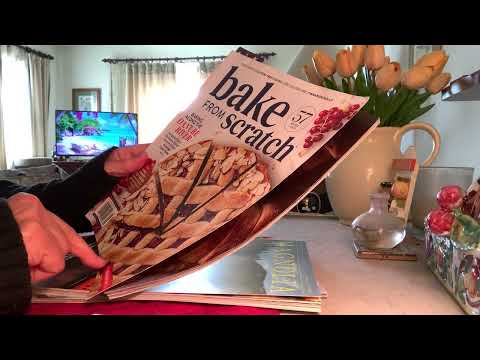 ASMR Flipping Through Summer Magazines; Soft Spoken Comments