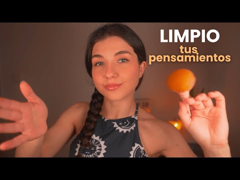 ASMR Limpio Tus Pensamientos Negativos 💗 Te calmo con sonidos suaves y cariño | Lonixy ASMR