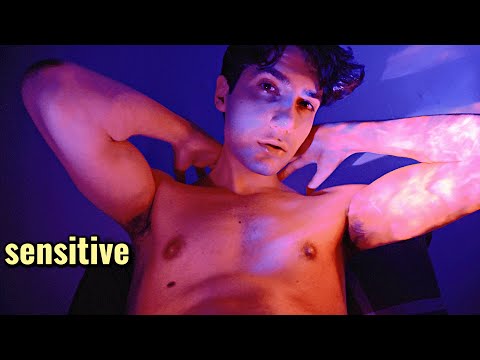 Fall Asleep On My Lap 💞 ASMR [Highly Sensitive Male] 🔥