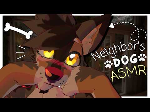 [Furry ASMR] Neighbor's dog helps YOU sleep :3 [Sleep-aid] [Soft-spoken] [Sound assortment]
