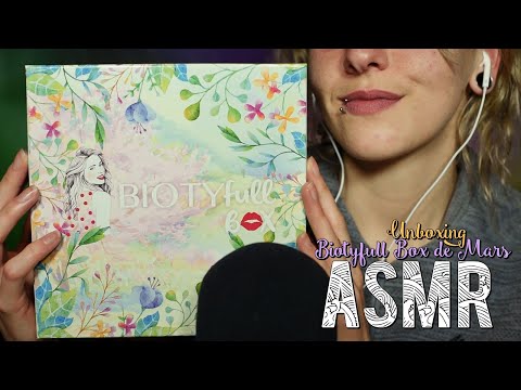 ASMR Français  ~ Unboxing BIOTYfull Box de Mars