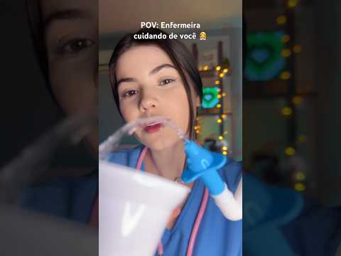 POV: Enfermeira cuidando de você 👩‍⚕️ #asmr #asmrexam #enfermeira #asmrpov