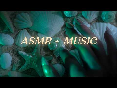 (MUSIC VER) Whispering Waves 🌊 Ethereal Ocean ASMR (Inaudible Whispers, Hypnotic Layered Sounds)