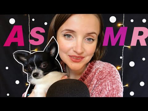 ASMR - 🐶FEEDING AND BRUSHING MY PUPPY 🐶 😍💤